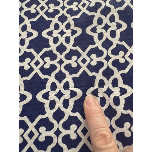 IBKUL 1/4 Zip Shirt Womens Medium Blue White Quick Dry Cool UPF 50 Golf Tennis - Picture 13 of 15